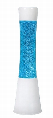 Glitterlamp Blauw