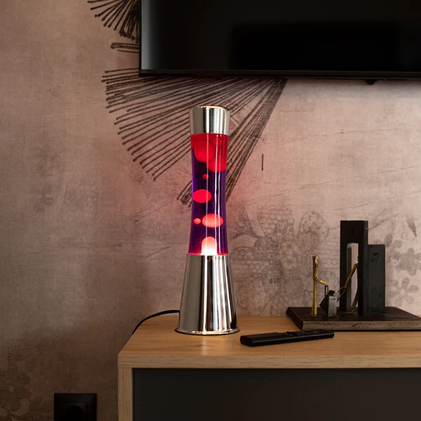 Lavalamp Rood - Violet