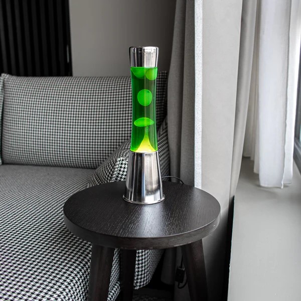 Lavalamp Groen - Geel